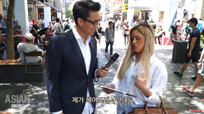 서양인이 투표하는 남자 앞머리 vs 올린 머리 | 인스티즈