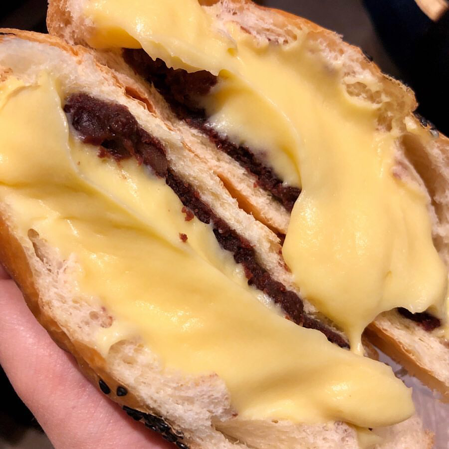 장블랑제리 슈크림팥빵.jpg | 인스티즈