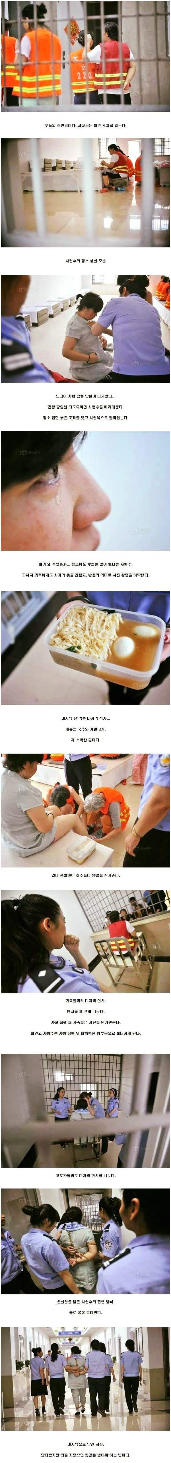 중국 여자 사형수의 마지막날 | 인스티즈