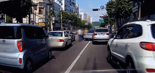 [블박] 그제자 한낮 도심속 보복운전 | 인스티즈