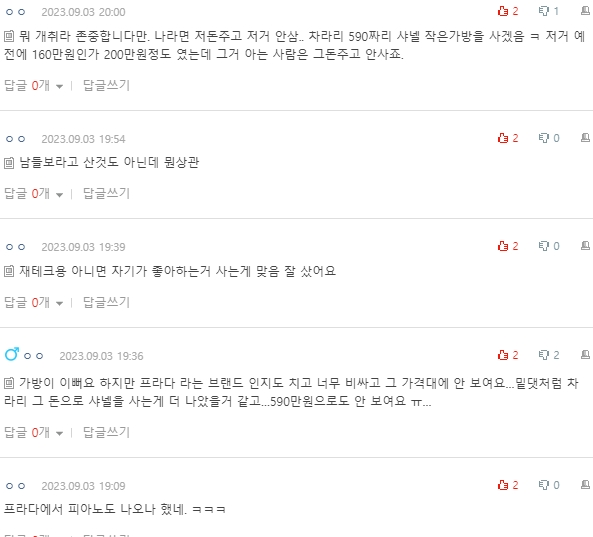 [네이트판] 프라다 사피아노 가방 590만원 주고 샀는데 난리네요 | 인스티즈
