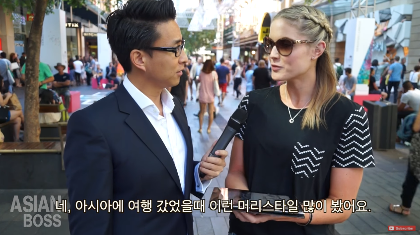 서양인이 투표하는 남자 앞머리 vs 올린 머리 | 인스티즈