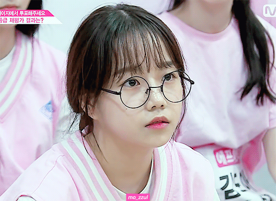 아이즈원) 조유리 안경짤 모음 2.gif | 인스티즈