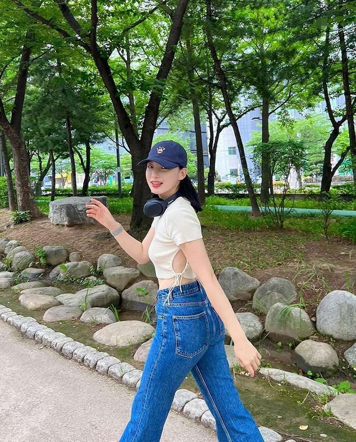 8kg쪄서 59kg이 됐다는 전직 치어리더 하지원 근황 | 인스티즈