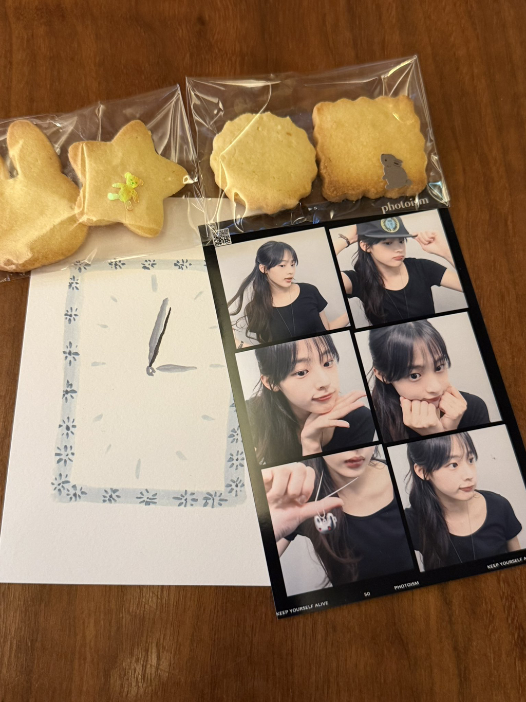 오늘 새벽 생일카페 돌며 선물 놓고간 뉴진스 민지..jpg | 인스티즈