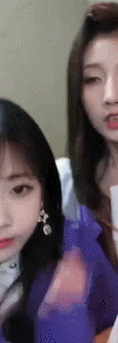 러블리즈 유지애, 정예인.gif | 인스티즈