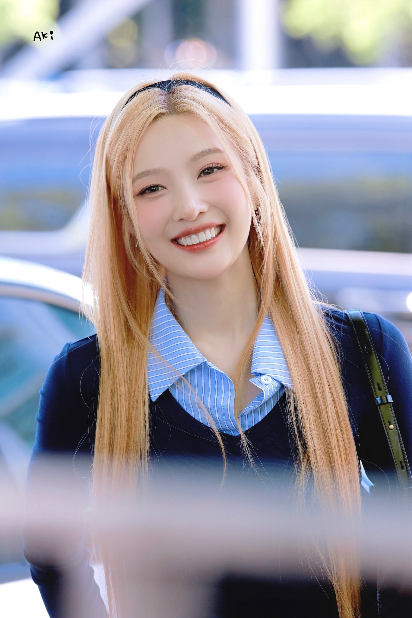 오늘자 하이틴 퀸카재질 프레피룩 조이.jpg | 인스티즈