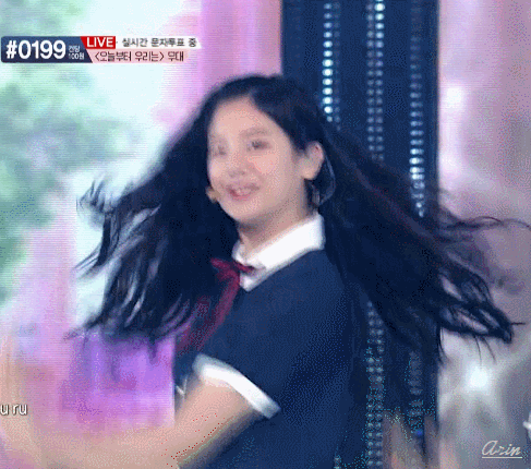 [아이돌학교] 눈웃음이 매력적인 장규리.gif | 인스티즈