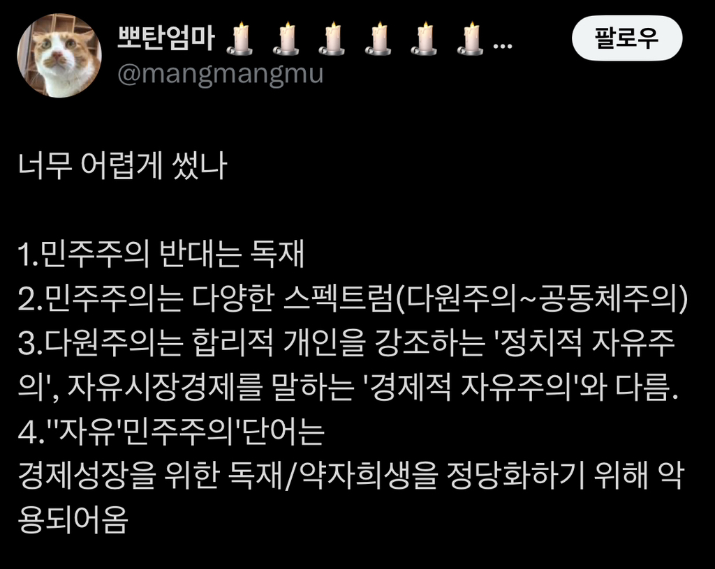 요즘 자주 보이는 단어 '자유민주주의'의 정체 | 인스티즈