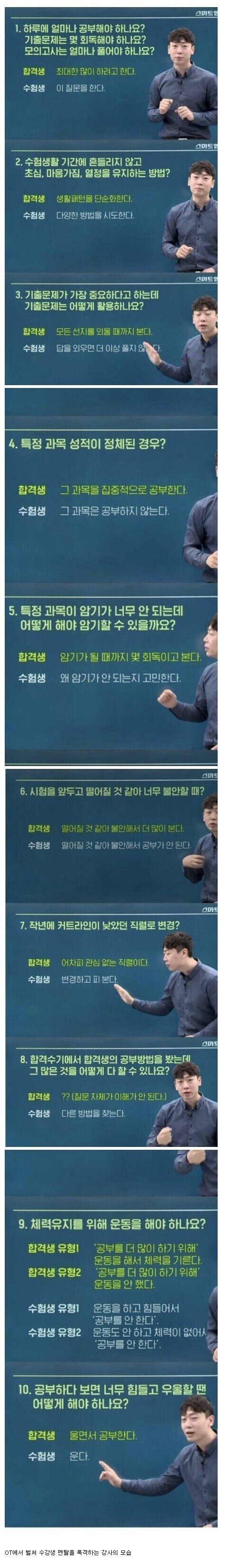 공시 합격자 vs 불합격자 | 인스티즈