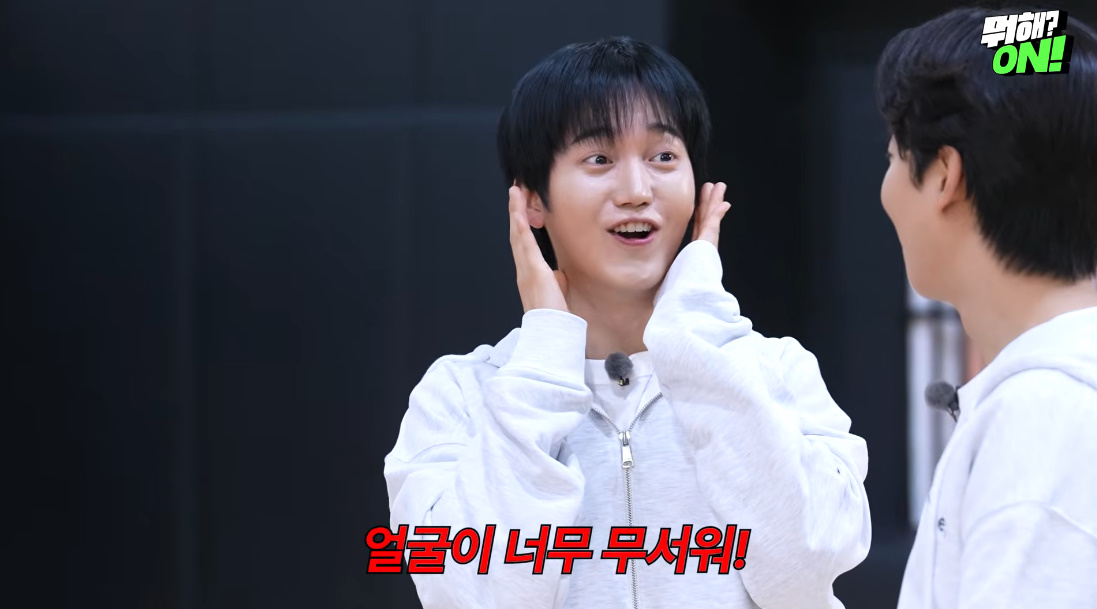 멤버들도 당황시킨 어느 남돌의 얼굴 공격...jpg | 인스티즈