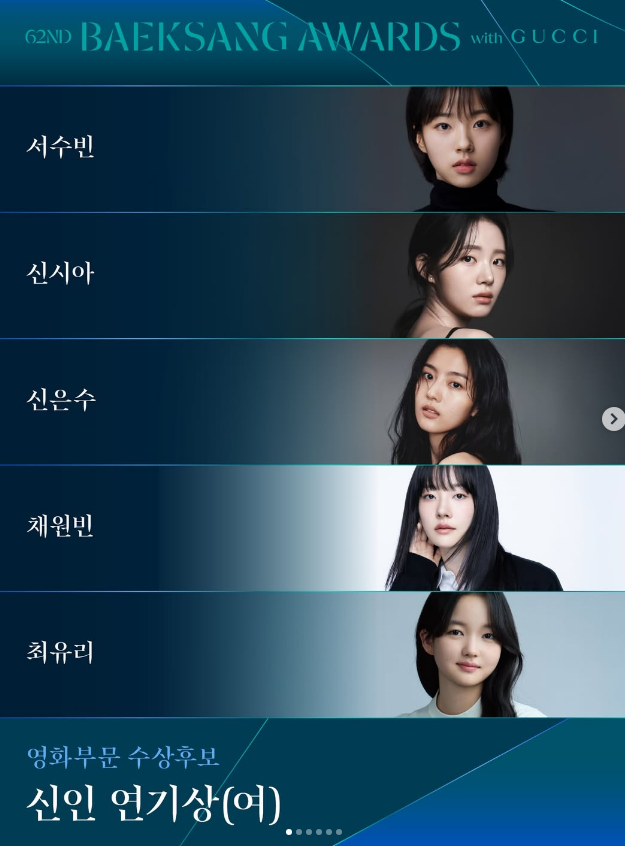 영화 즐겨보는 사람들은 인정하게 된다는 이번 백상 후보 라인업 | 인스티즈