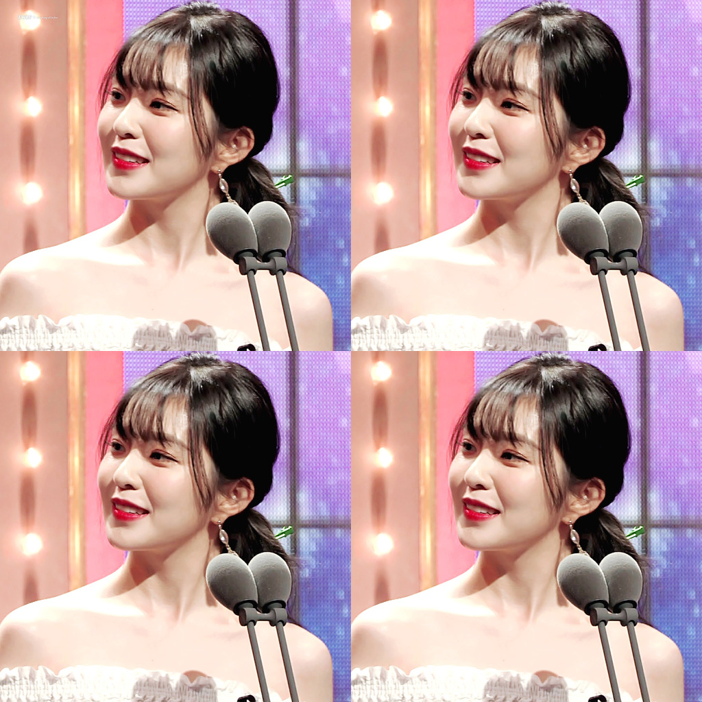 [레드벨벳] 연예대상 시상식에 머리핀 달고 나온 아이린 | 인스티즈