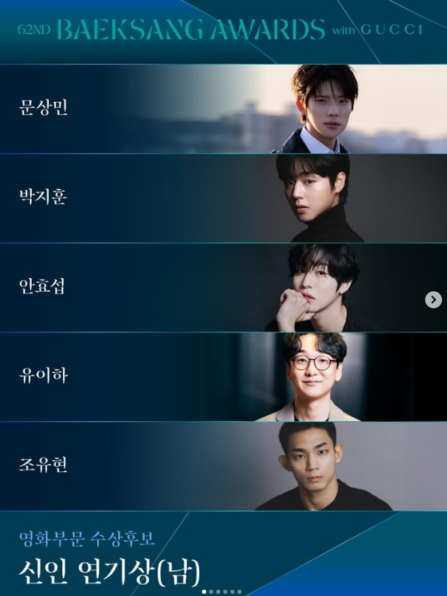 영화 즐겨보는 사람들은 인정하게 된다는 이번 백상 후보 라인업 | 인스티즈