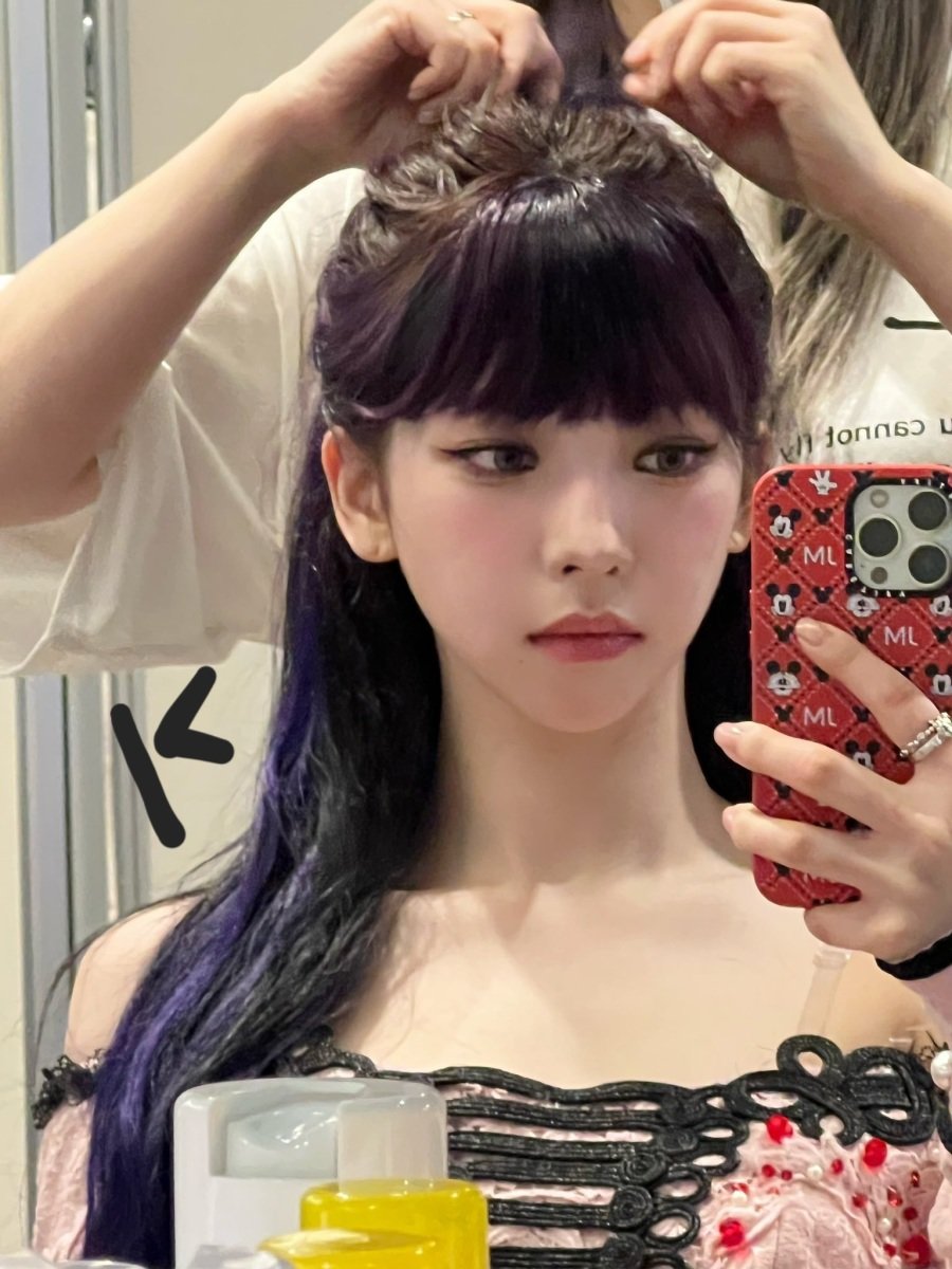 호불호 갈리는 카리나 반묶음 머리 | 인스티즈