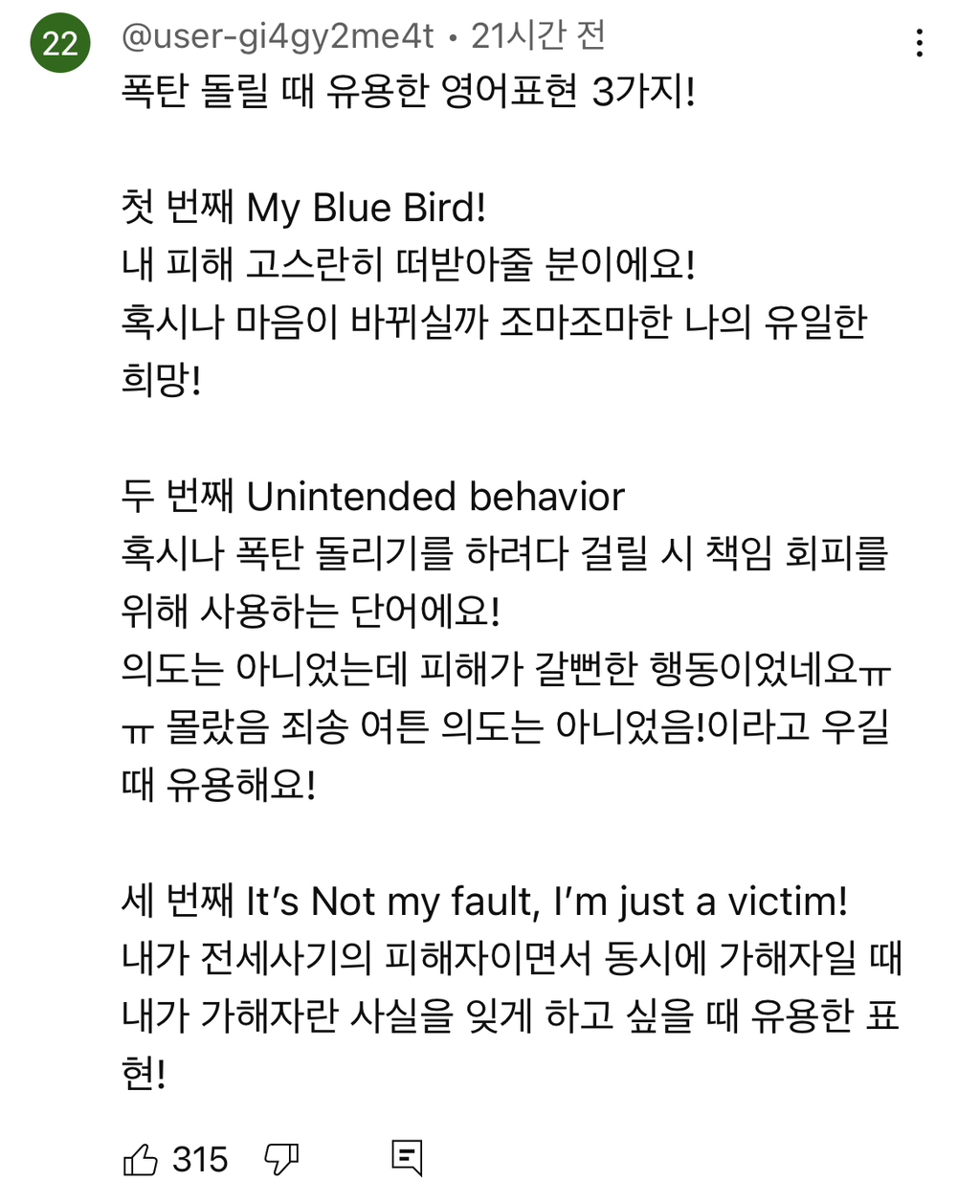 유튜브에서 6천플 찍은 달씨 해명문 (전세사기 폭탄돌리기 논란) | 인스티즈
