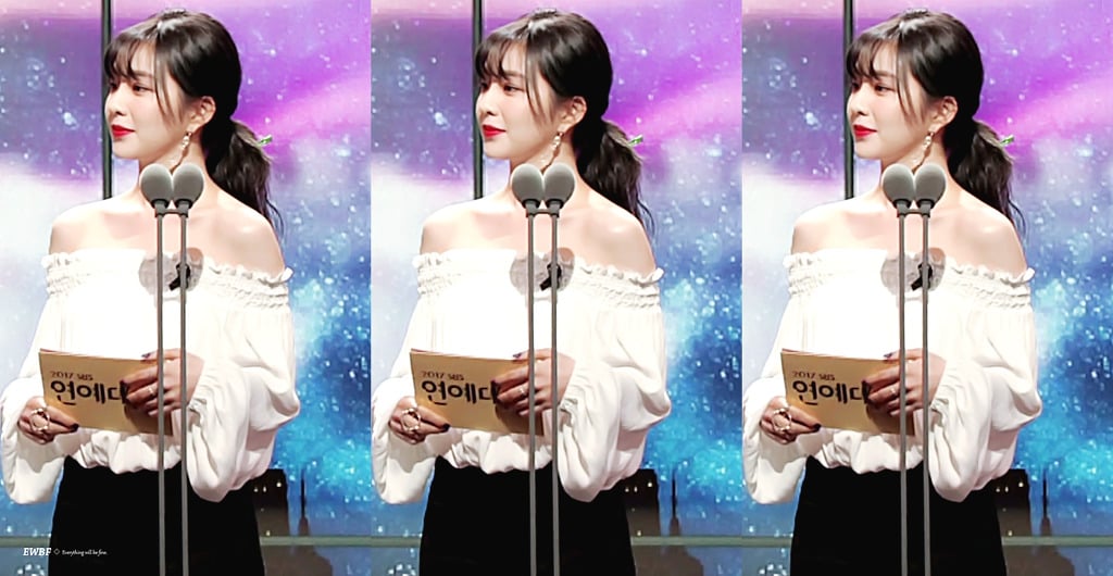 [레드벨벳] 연예대상 시상식에 머리핀 달고 나온 아이린 | 인스티즈