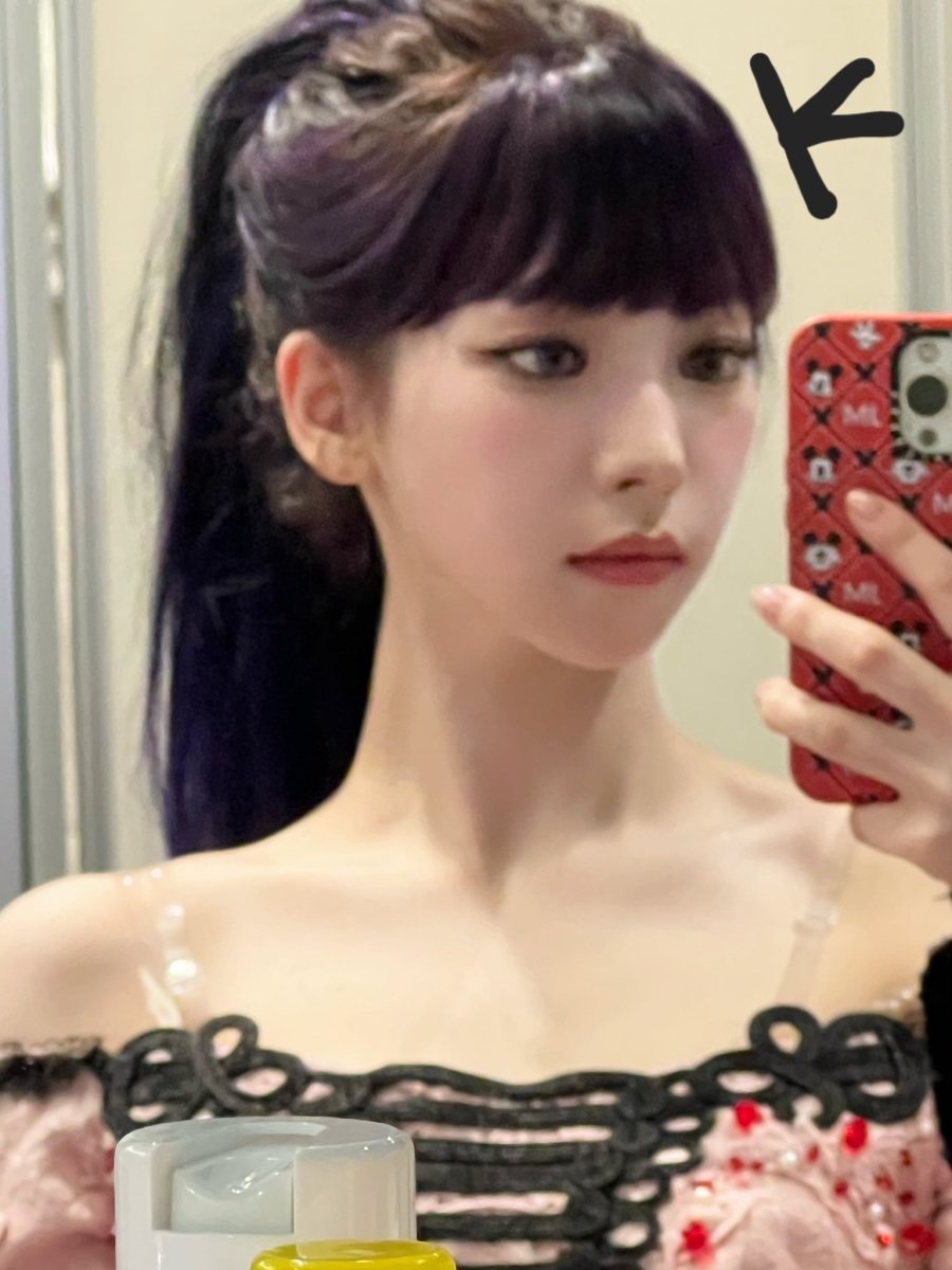 호불호 갈리는 카리나 반묶음 머리 | 인스티즈