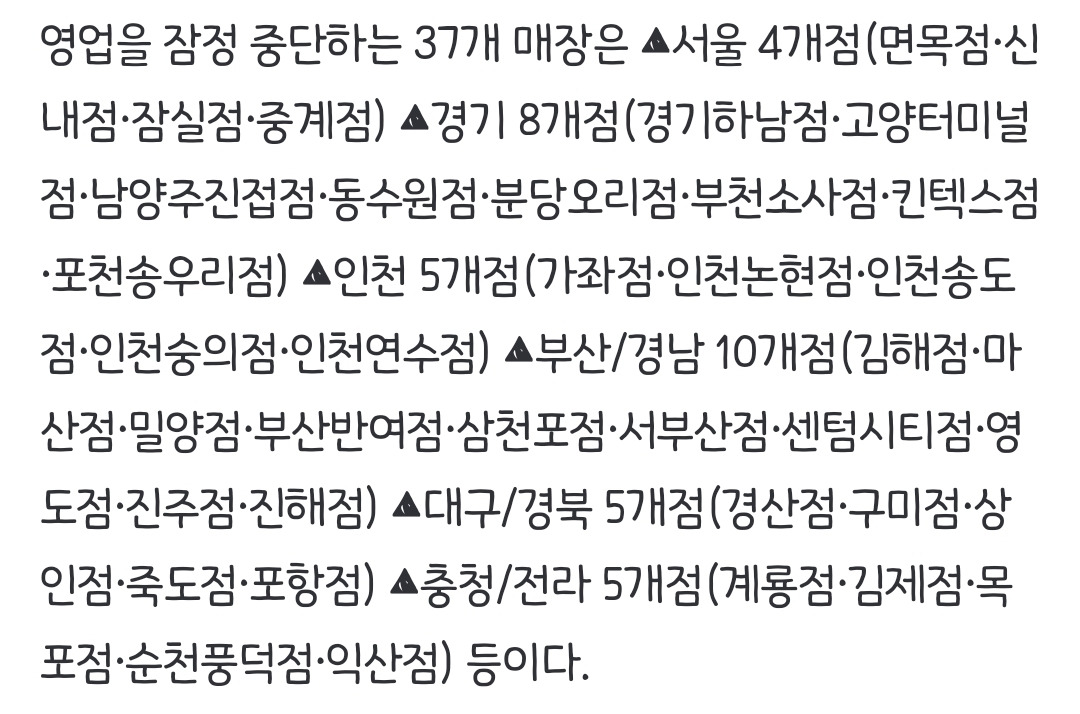 폐업 하루 전날 직원들에게 통보하는 홈플러스 | 인스티즈