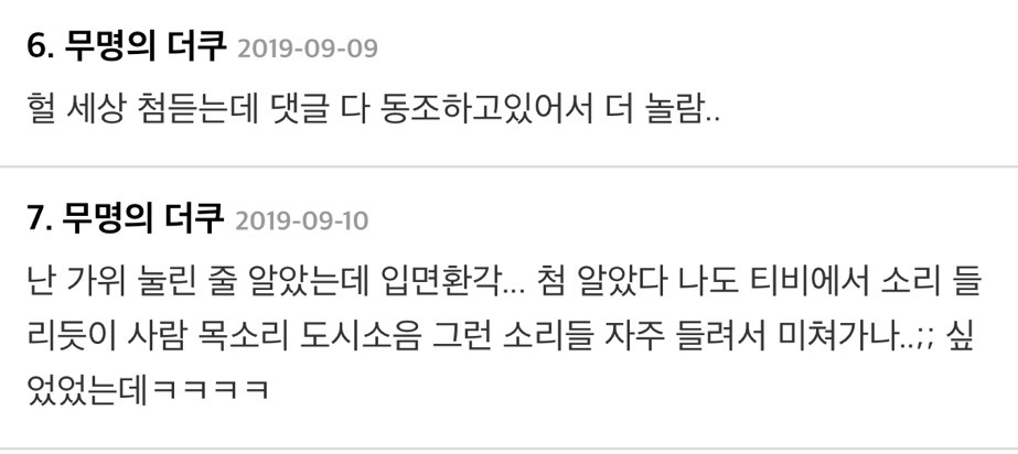 자기 전 환청 듣는 사람이 나말고도 많은게 신기한 후기 | 인스티즈