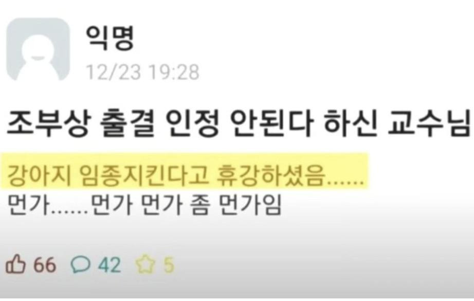 교수님의 모순 | 인스티즈