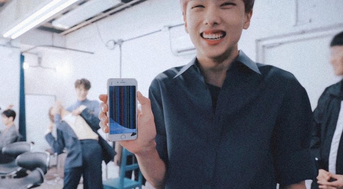대충 살자 엔시티 쟈니 폰에 붙어있는 보호필름처럼 | 인스티즈