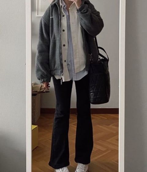 봄🌱가을🍂겨울☃️ 돌려돌려 데일리룩 | 인스티즈