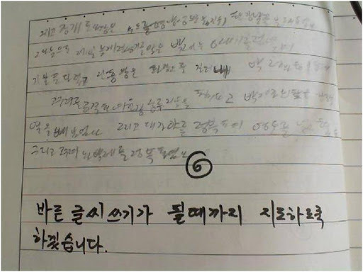 악필교정학원 피셜 진짜 악필 | 인스티즈