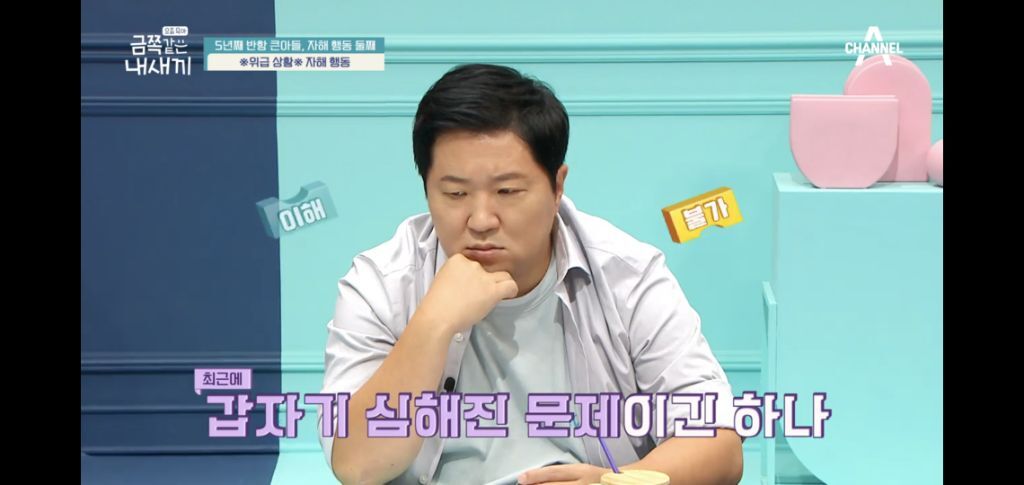 [종편] 자해행동을 하는 11살 이번주 금쪽이 둘째 (스압) | 인스티즈