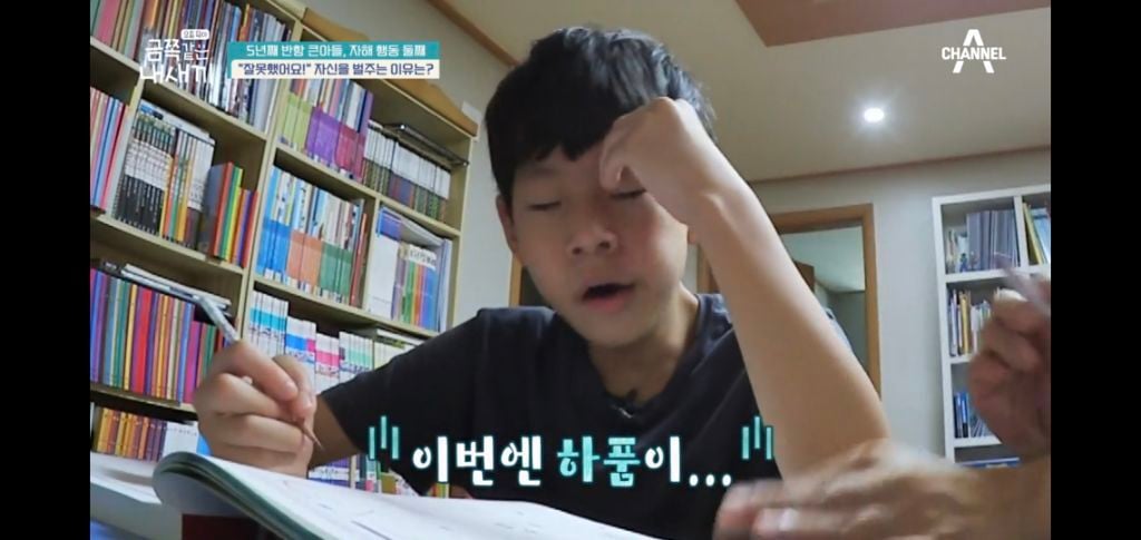 [종편] 자해행동을 하는 11살 이번주 금쪽이 둘째 (스압) | 인스티즈