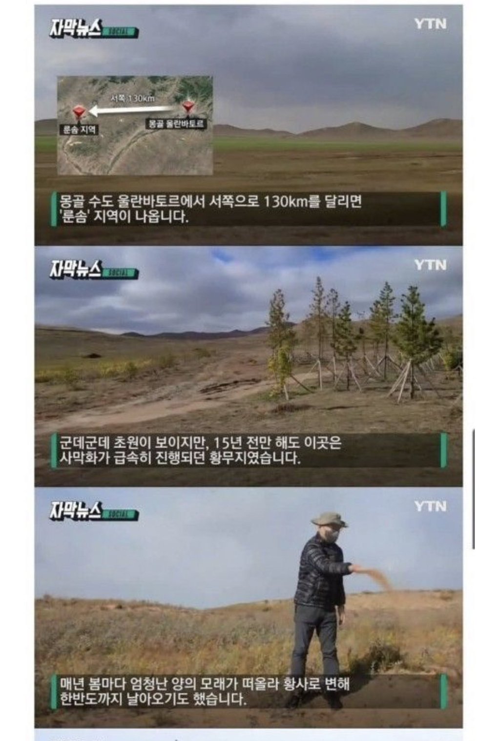 무한도전이 15년 전 몽골에 심었던 나무들 근황 | 인스티즈