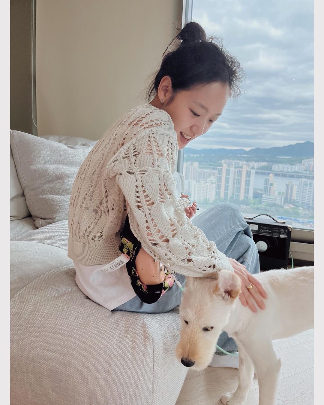 무지개다리 건넌 김고은 강아지 월이 | 인스티즈
