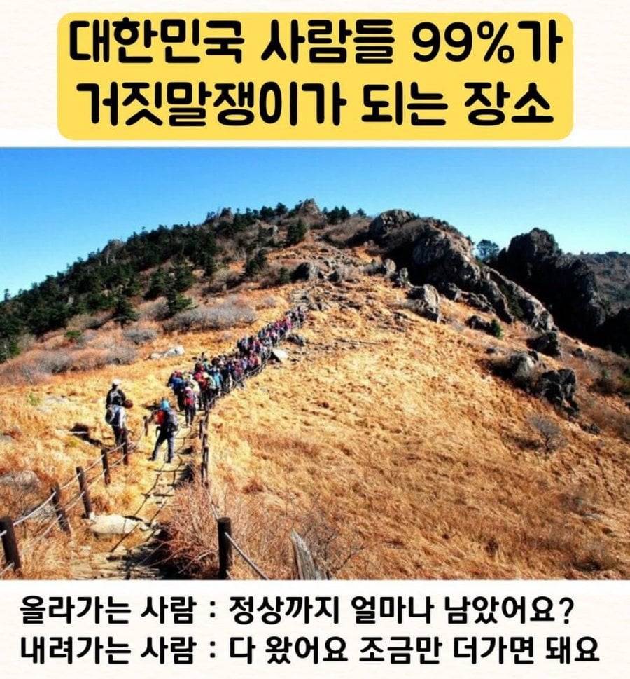 대한민국 사람들 99%가 거짓말쟁이가 되는 장소 | 인스티즈