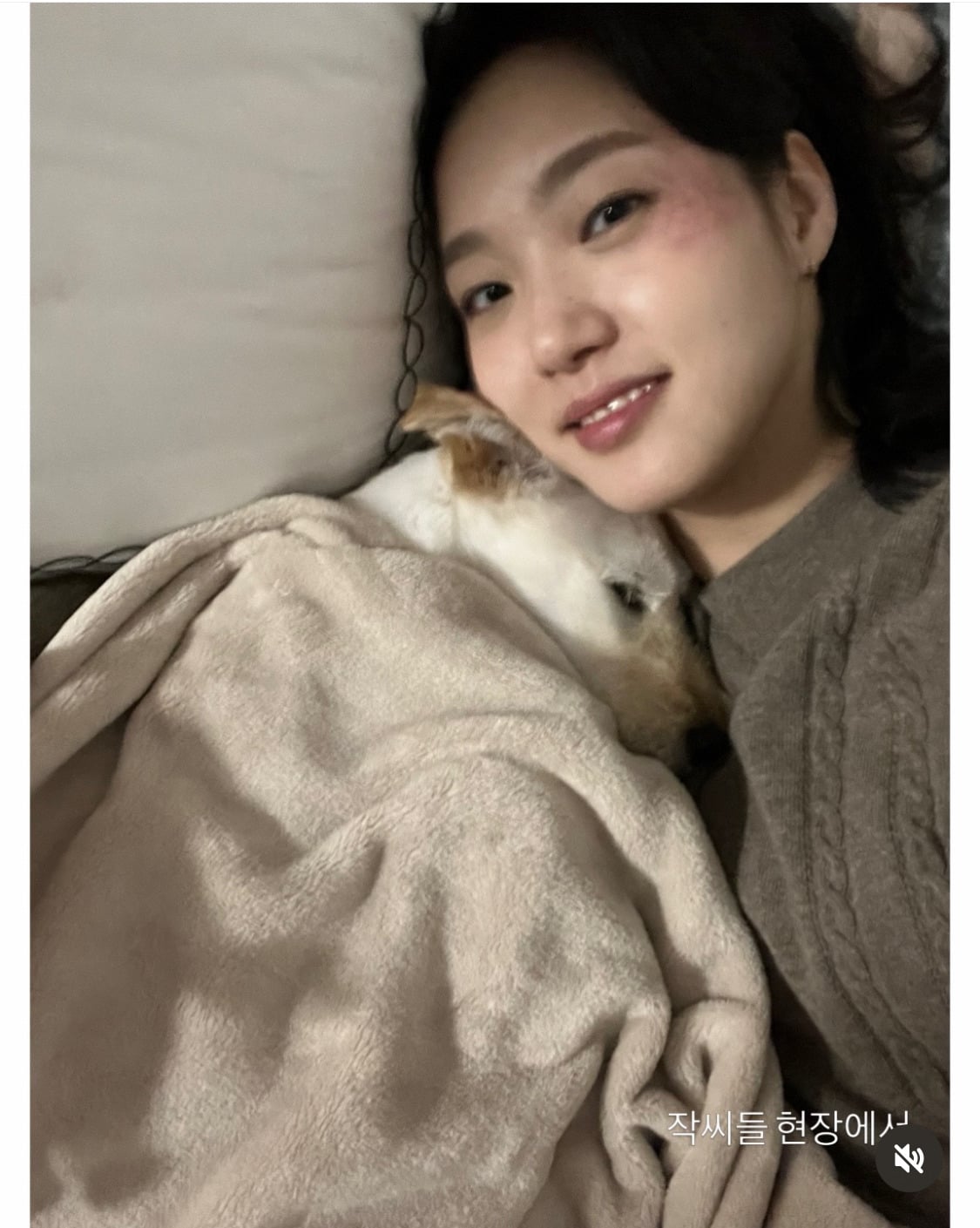 무지개다리 건넌 김고은 강아지 월이 | 인스티즈