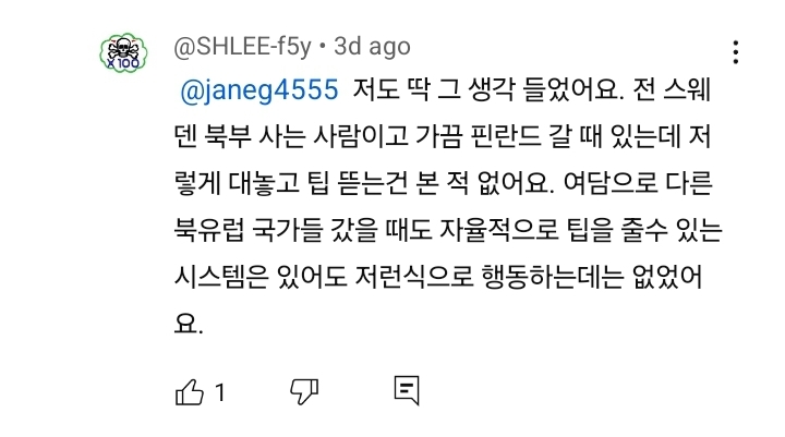 핀란드사람인데 핀란드 식당에서 사기 당해서 팁 뜯긴 핀란드인 유튜버 | 인스티즈