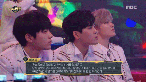 가요대제전 하현우 무대 때 지나치게 뚱했던 세훈 태도 | 인스티즈