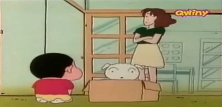 [짱구] 유기견이었던 흰둥이와 짱구의 첫만남 (약스압) | 인스티즈