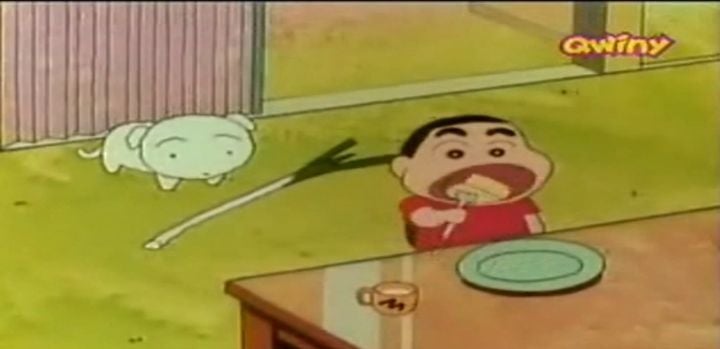 [짱구] 유기견이었던 흰둥이와 짱구의 첫만남 (약스압) | 인스티즈