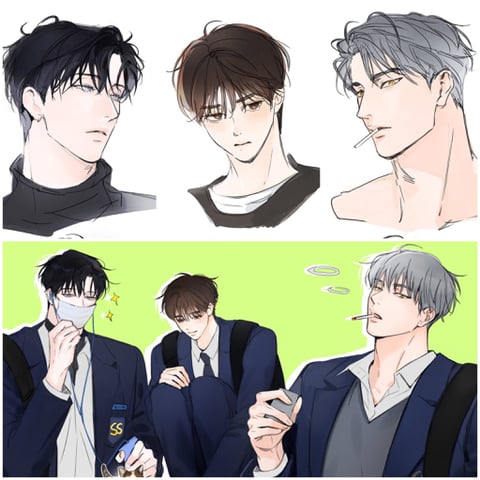 [BL] 2월에 나온다는 팀s&s 신작 다공일수 비엘웹툰 | 인스티즈