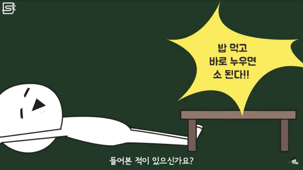 밥 먹고 바로 누우면 정말 살이 찔까? | 인스티즈