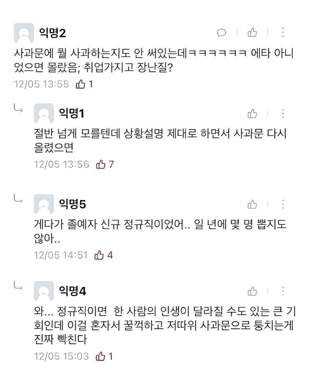 아산병원 채용공고 나와서 공지하랬더니 과대 혼자 지원함 | 인스티즈