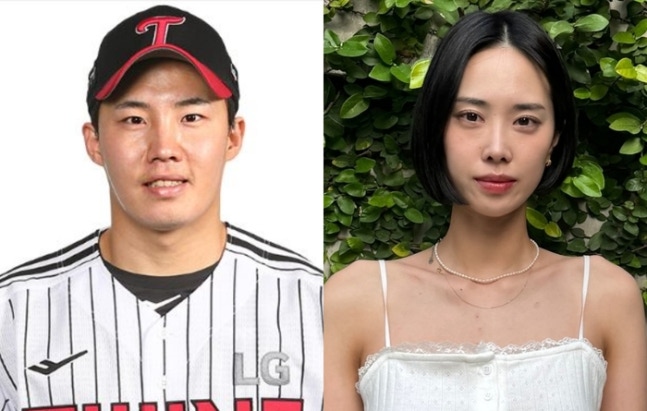 LG 임찬규, '손나은 동생' 손새은과 연내 결혼설에 입 열었다…"올해 아니다” | 인스티즈