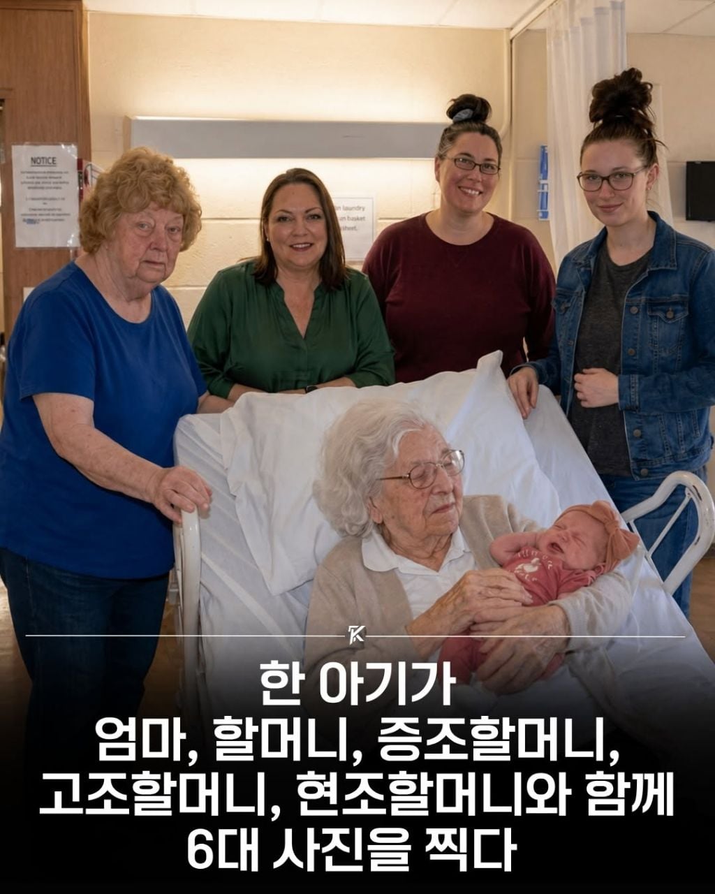 현조할머니 고조할머니 증조할머니 할머니 엄마와 사진찍은 아기 | 인스티즈