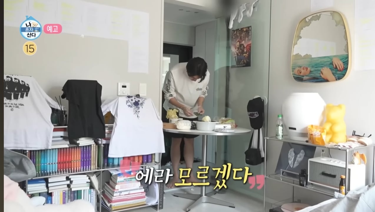[나혼자 산다] 배우 박서함 집으로 보는 자취 초반과 자취 4년차 집 상태 비교 | 인스티즈
