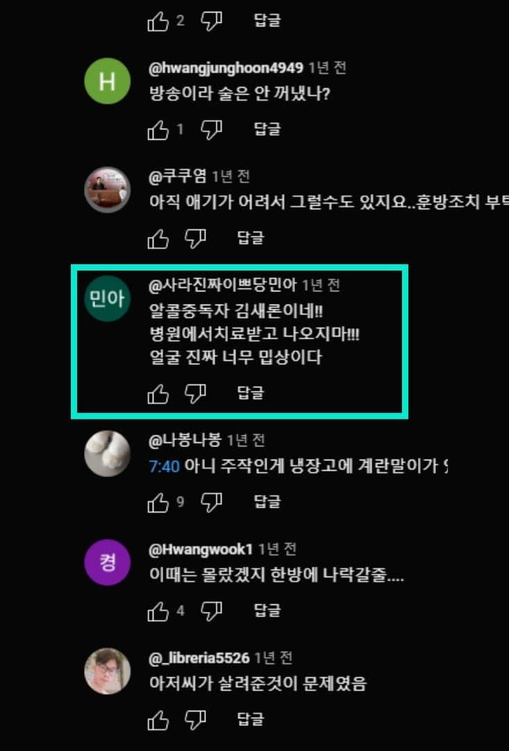 김새론 유튜브 댓글 레전드 | 인스티즈