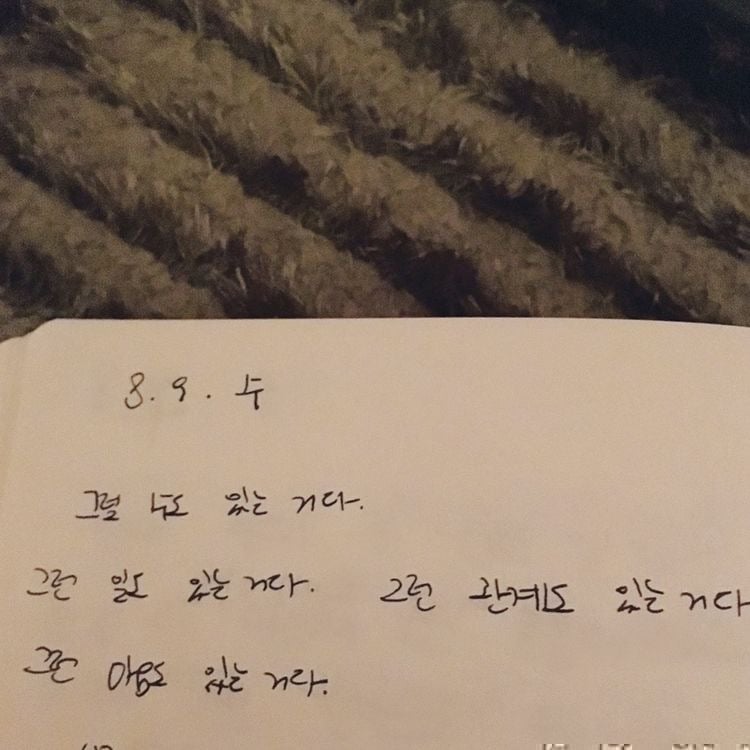 아이유나 알엠처럼 일기 쓰는 사람들 신기하다 | 인스티즈