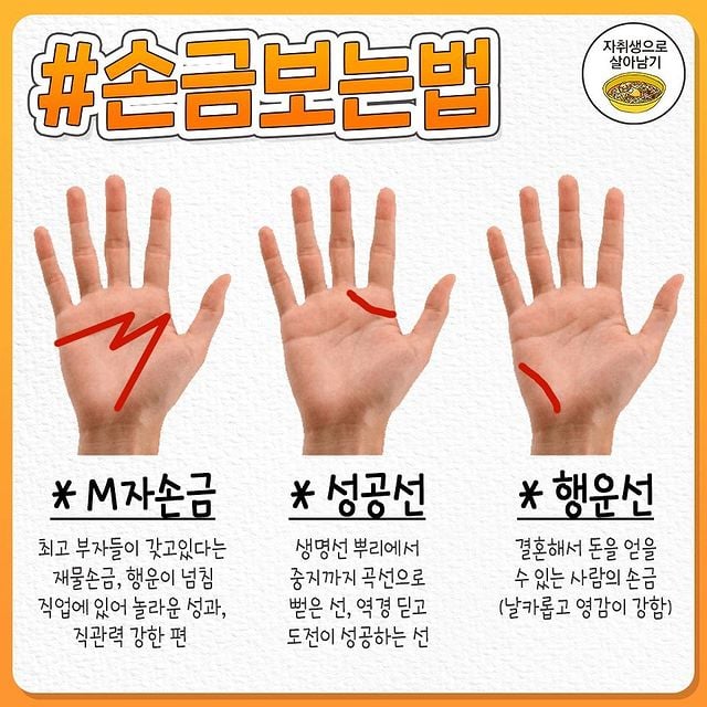 재미로보는 1분컷 손금 보는 방법.jpg | 인스티즈