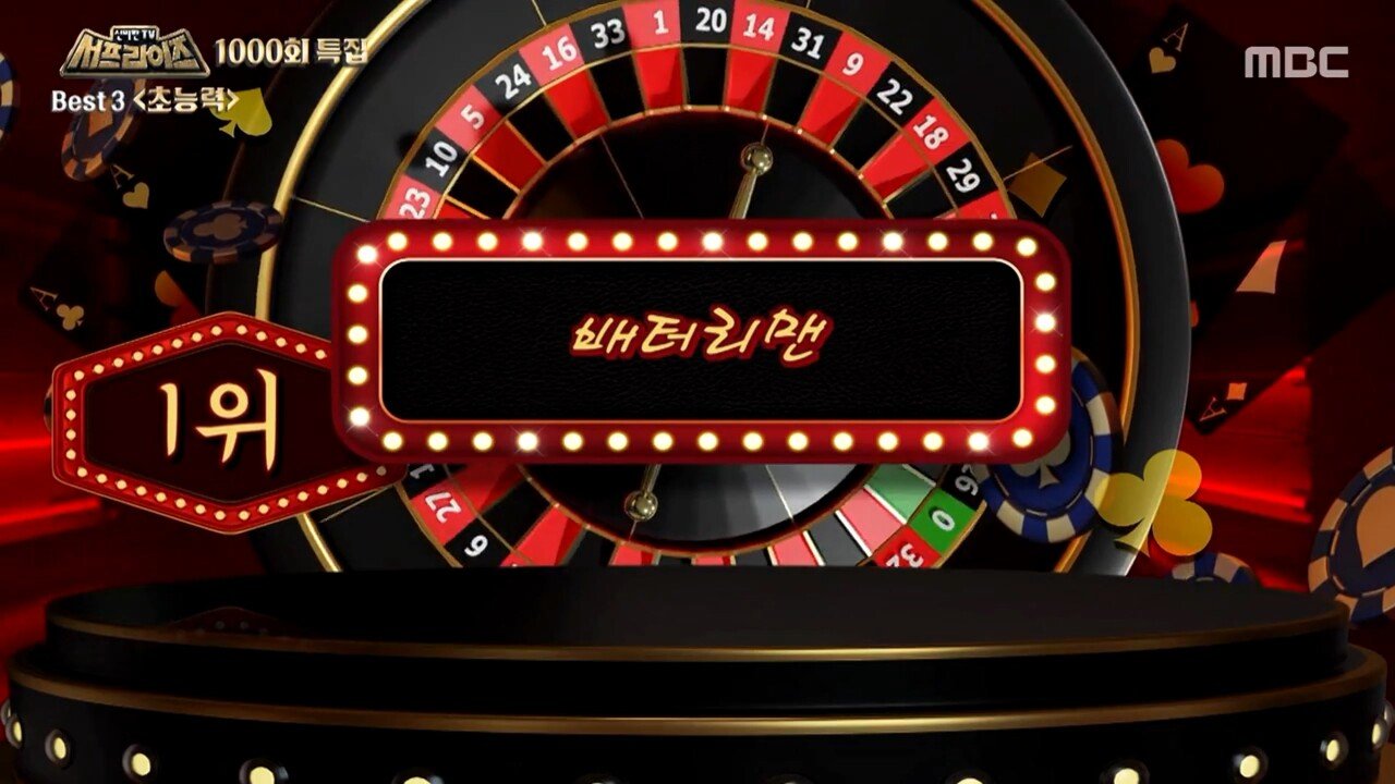 서프라이즈 선정 초능력자 1위 "인간 배터리" | 인스티즈