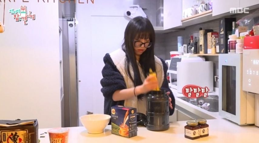 쯔양이 믹스커피가 땡길 때 만들어서 먹는 양 | 인스티즈