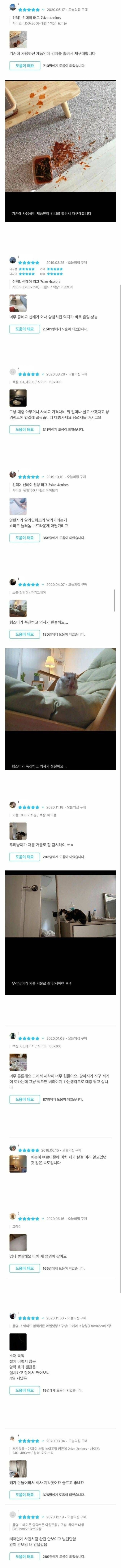 오늘의 집, 웃긴 리뷰 모음 | 인스티즈